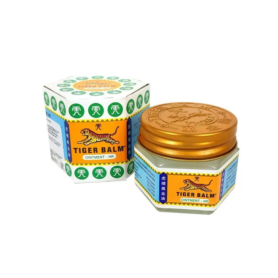 Tiger Balm White Ointment Тигровый бальзам Белый 21 гм, #1