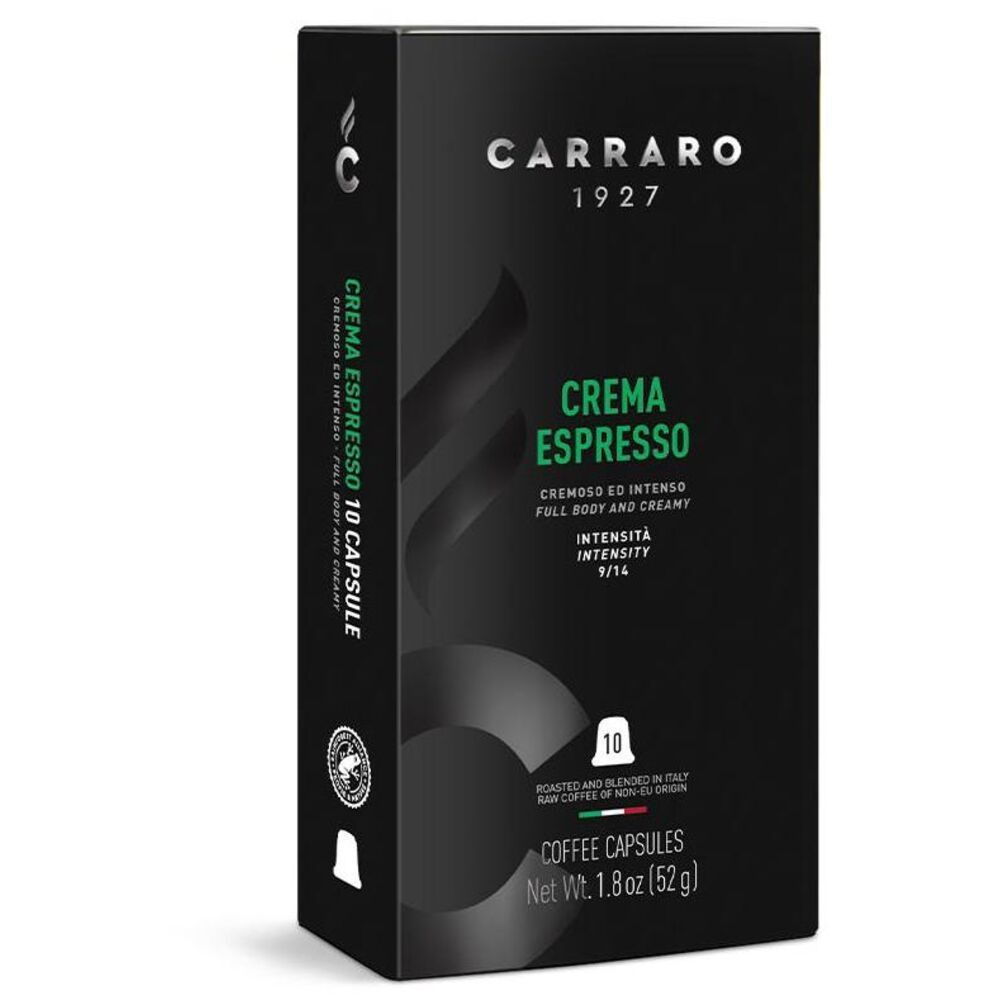 Капсулы для кофемашин Carraro Crema Espresso 10 шт #1