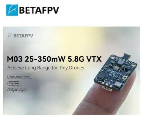 BETA M03 25-350 МВт 5,8G VTX регулируемая мощность #1