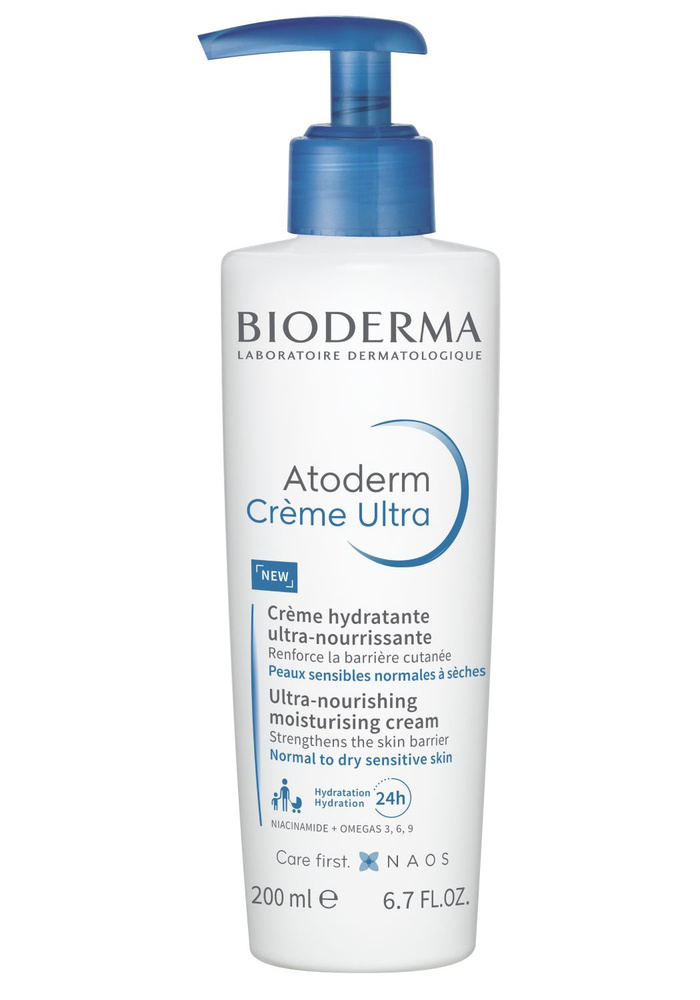 Крем Bioderma Atoderm Ultra для лица и тела увлажняющий питательный для сухой чувствительной и нормальной #1