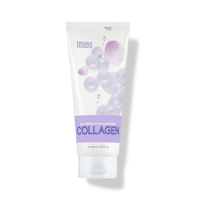 Пенка для умывания TENZERO BALANCING FOAM CLEANSER - COLLAGEN с коллагеном 180мл  #1