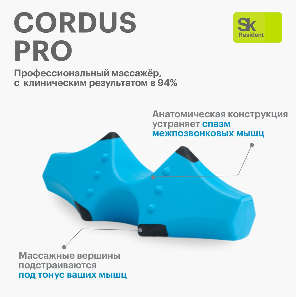 Массажёр для спины шеи и поясницы Cordus Easy #1