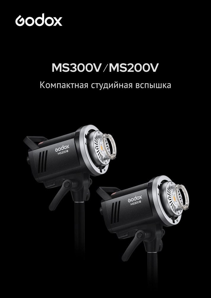 Вспышка студийная Godox MS300V #1