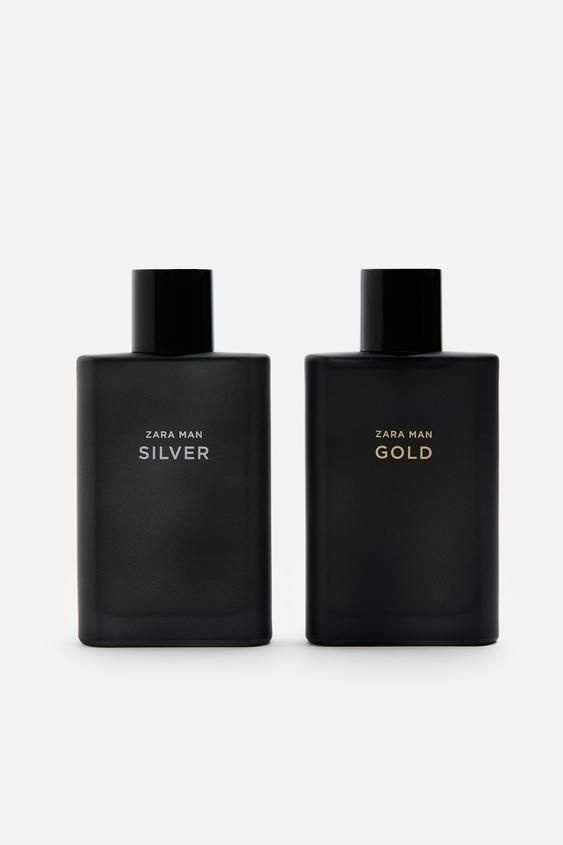 Zara Туалетная вода MAN SILVER EDT, 90 МЛ + MAN GOLD EDT, 90 МЛ (3,04 FL. OZ). 180 мл  #1