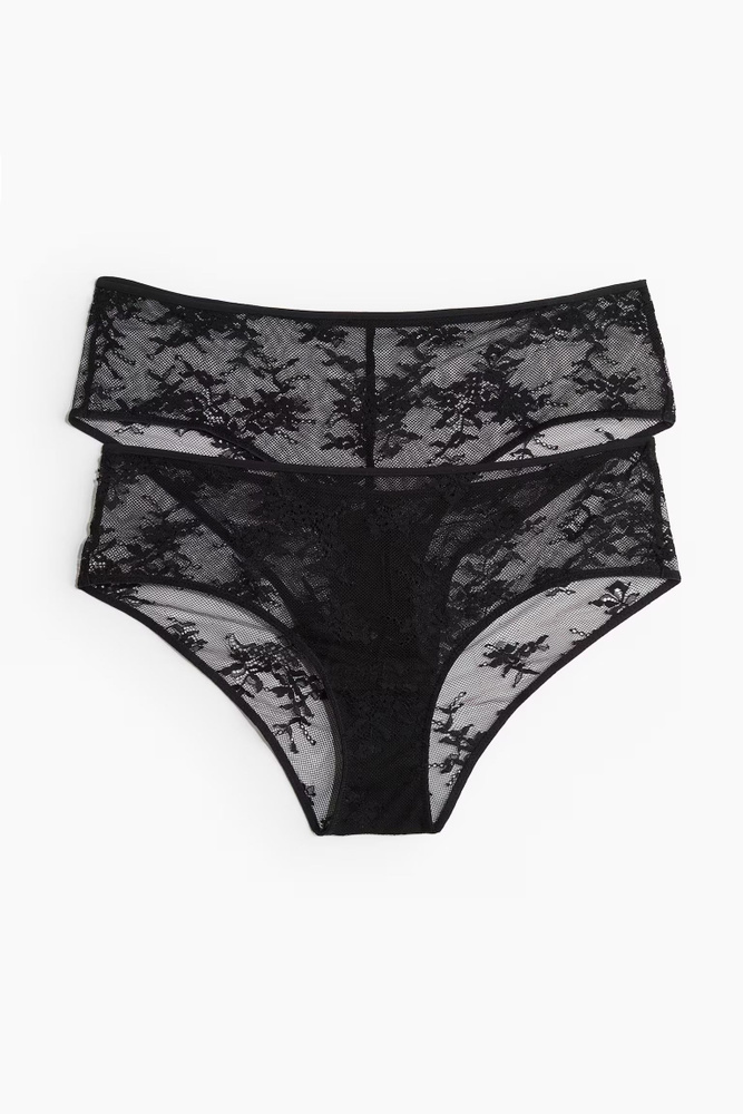 Комплект трусов хипстеры H&M Ladies Briefs, 2 шт #1