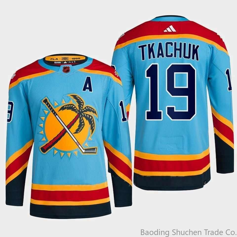 NHL джерси хоккейная Флорида Пантерз Florida Panthers Jersey 19 Matthew Tkachuk  #1