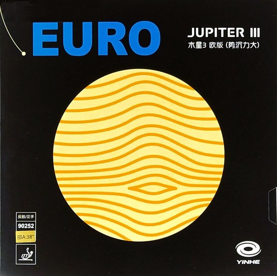 Накладка Yinhe Jupiter III Euro (38) FH черная #1