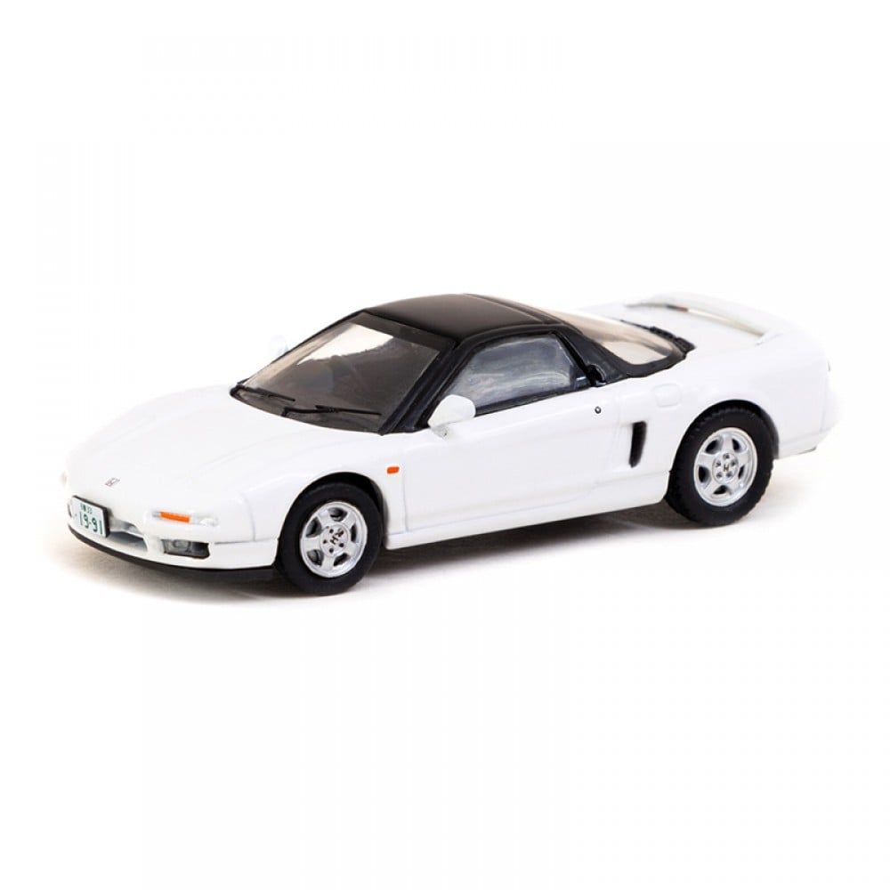 Машинка Tarmac Works 1/64 Honda Nsx Na1 White Diecast Scale Model Car #1