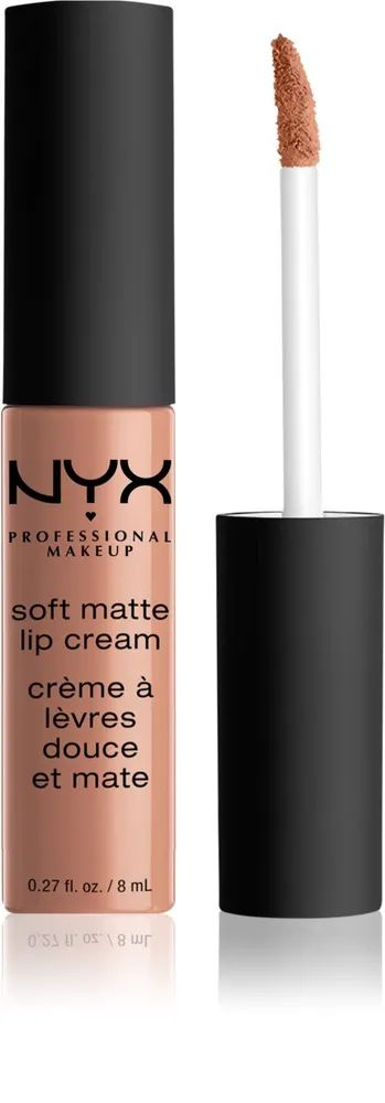 NYX Professional Makeup Soft Matte Lip Cream - легкая матовая жидкая помада / 04 London 8 ml  #1