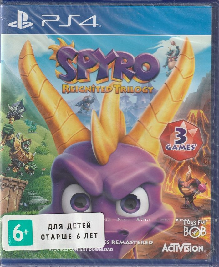 Игра Spyro Reignited Trilogy (PlayStation 4, Английская версия) #1