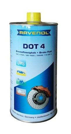 Жидкость тормозная Ravenol Dot-4 1 л #1