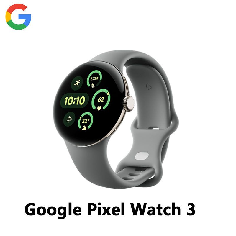 Google Умные часы Google Pixel Watch 3 Wi-Fi, 41mm, серый #1