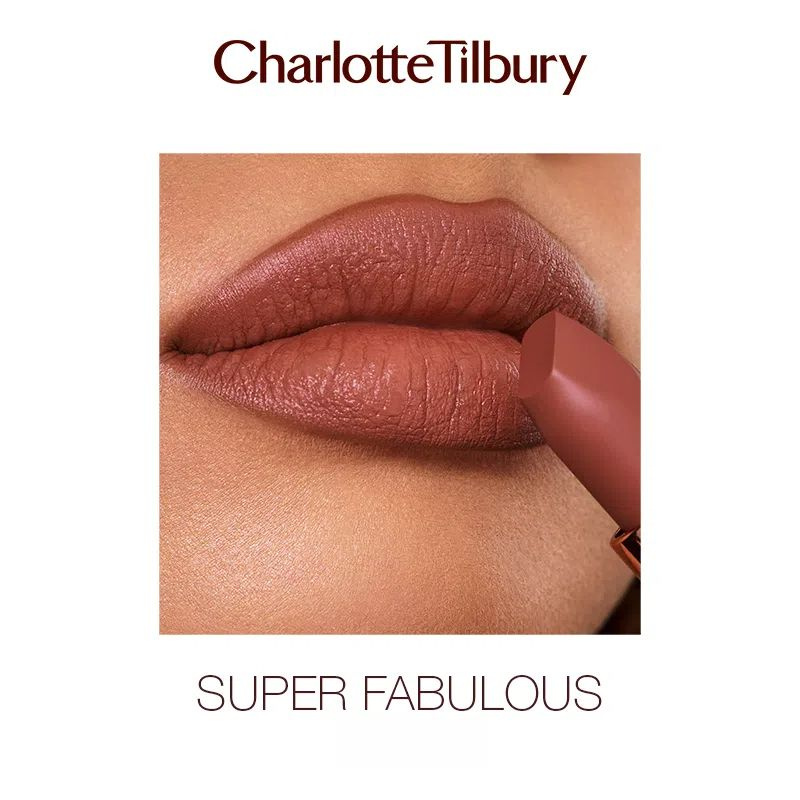 Charlotte Tilbury Губная помада увлажняющая, матовая, стойкая, улучшенная отбеливающая Глазурь для губ #1