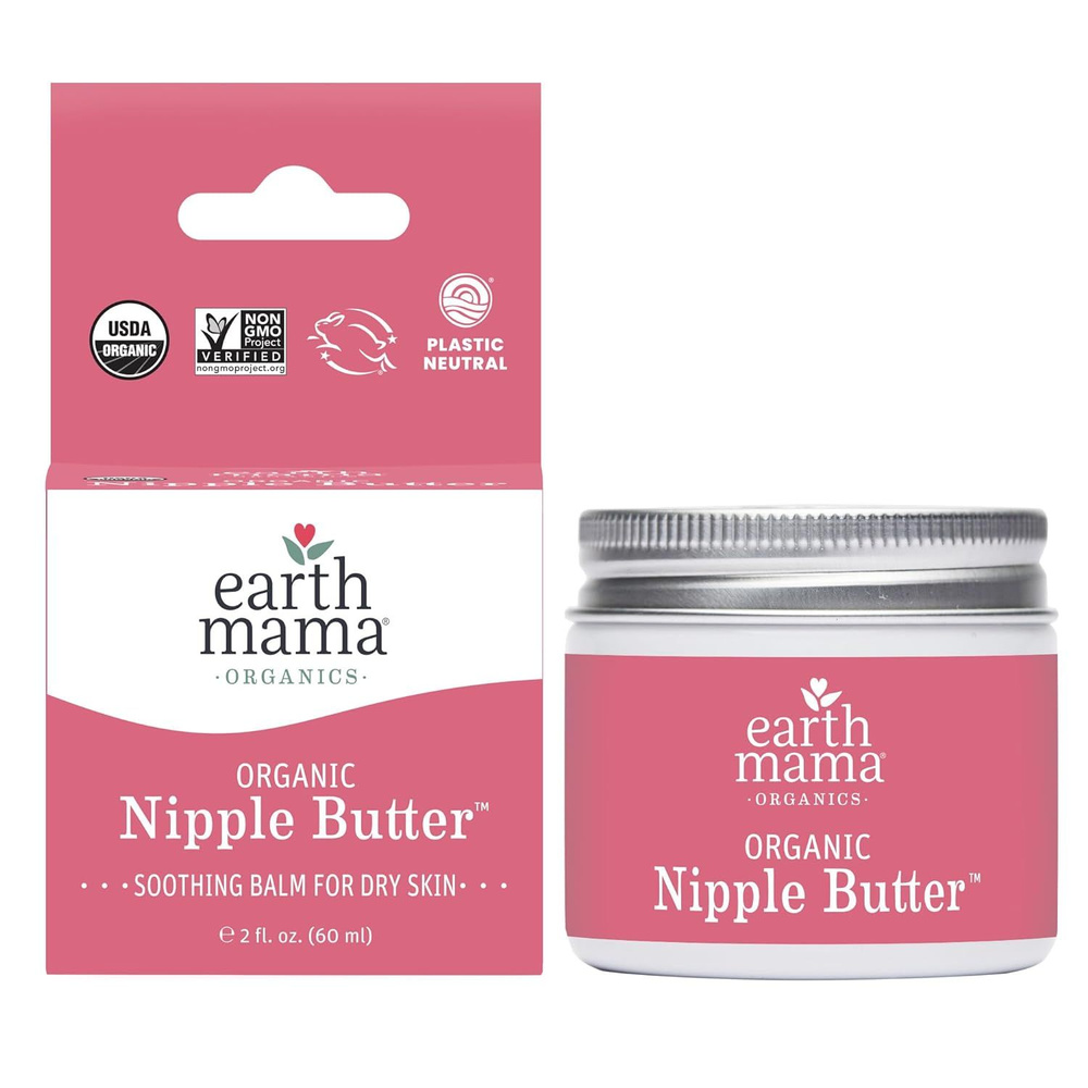 Earth Mama-Organic butter / крем для грудного вскармливания средства для послеродового ухода крем без #1