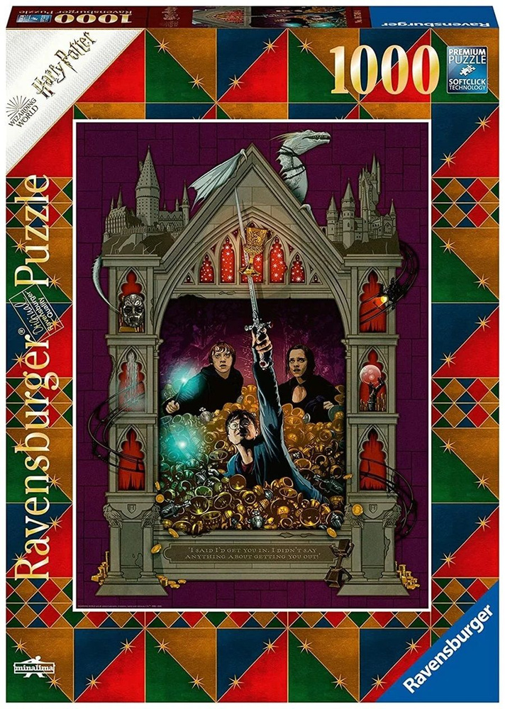 Пазл Ravensburger Гарри Поттер и Дары Смерти: Часть 2, 1000 дет. 16749  #1