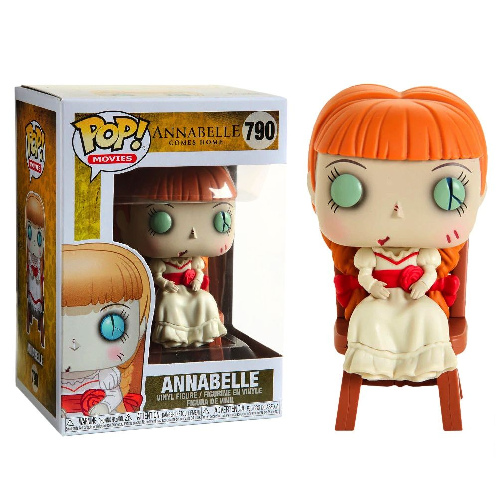 Фигурка Funko Pop! Annabelle in Chair (Фанко Поп Аннабель в кресле из фильма Проклятие Аннабель 3 Хоррор) #1