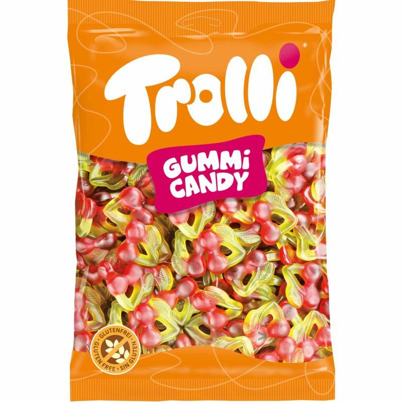 Жевательный мармелад 1 кг Trolli Cherry (Вишня) Германия #1