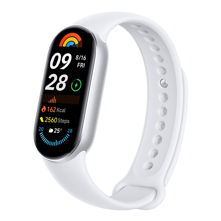 Умный фитнес-браслет Xiaomi Mi Band 9 (Международная Версия / Русский язык) BHR8340GL Серебристый  #1