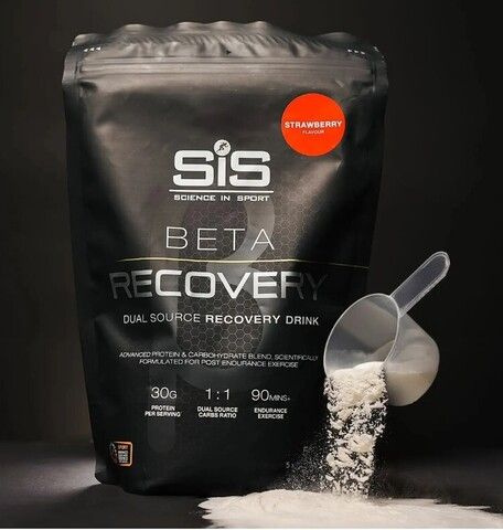 SiS BETA Recovery Восстановительный напиток, вкус Клубника, пакет 500 г  #1