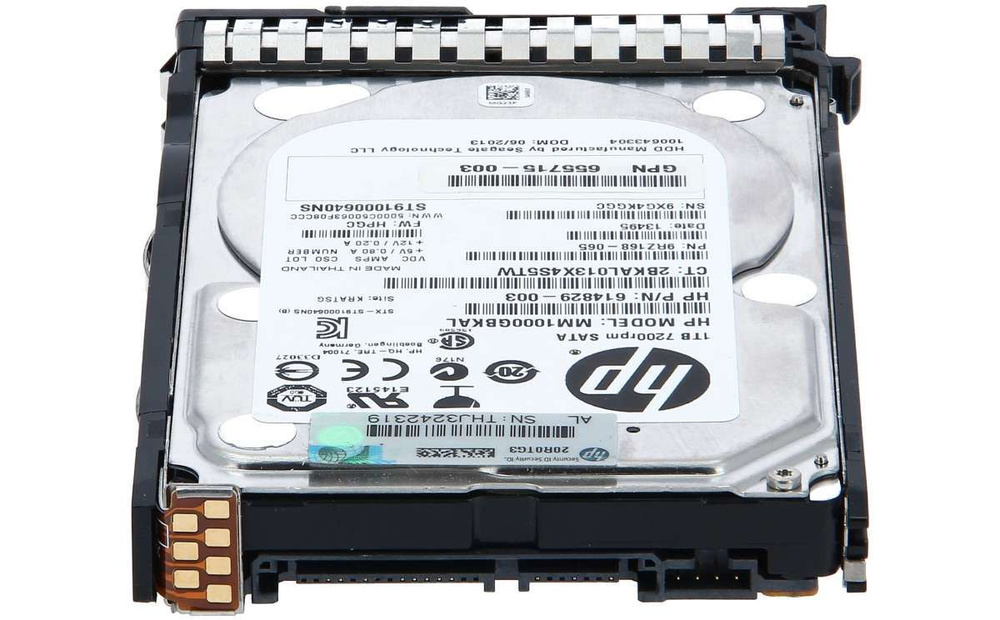 HPE 1 ТБ Внутренний жесткий диск Midline G8-G10 655710-B21, 655710-S21, 656108-001, 832510-001, MM1000GFJTE #1