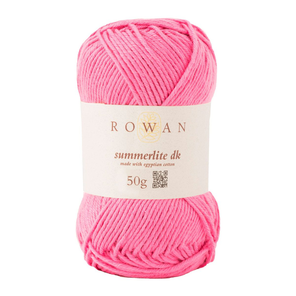 Summerlite DK /Саммерлайт ДК/ пряжа Rowan, 100% хлопок, 50г/130м, арт. 9802191 цвет 455, fuchsia (фуксия) #1