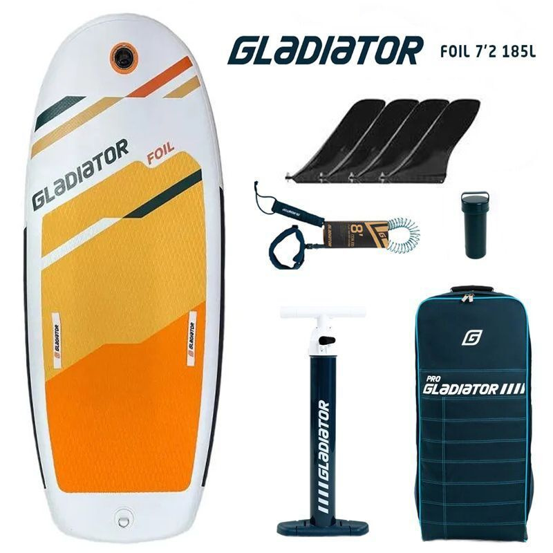 Фойлборд фоилборд foilboard GLADIATOR FOIL 7'2" для винга надувной (2024)  #1