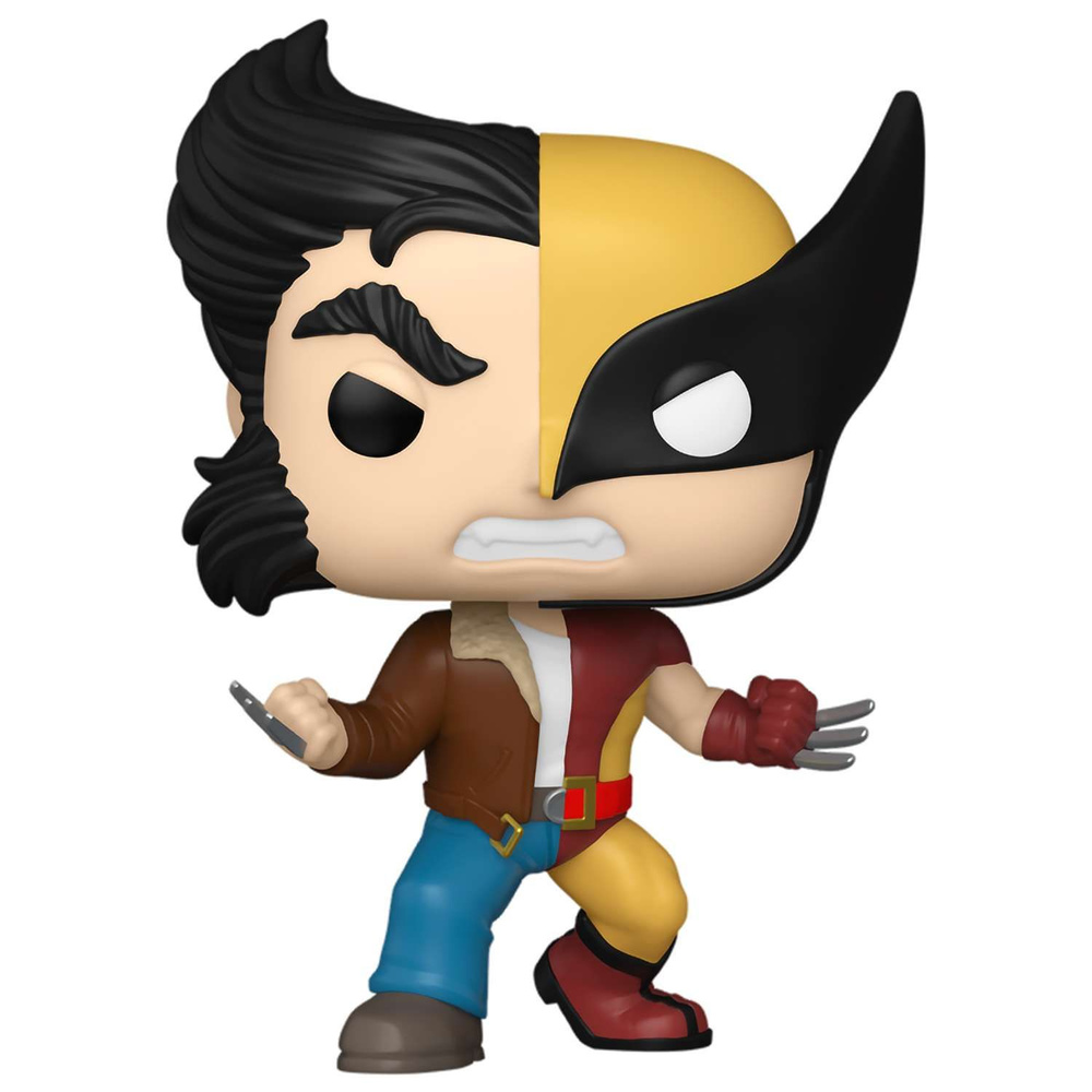 Фигурка Funko POP! Bobble Marvel Split Logan/Wolverine (1433) 80893 #1