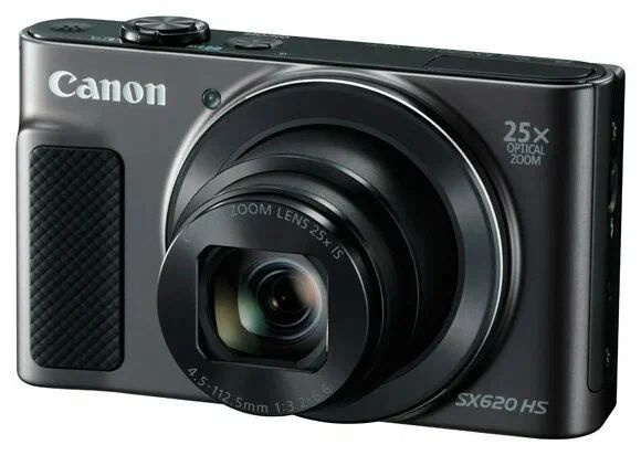 Canon Компактный фотоаппарат PowerShot SX620 HS, черный #1