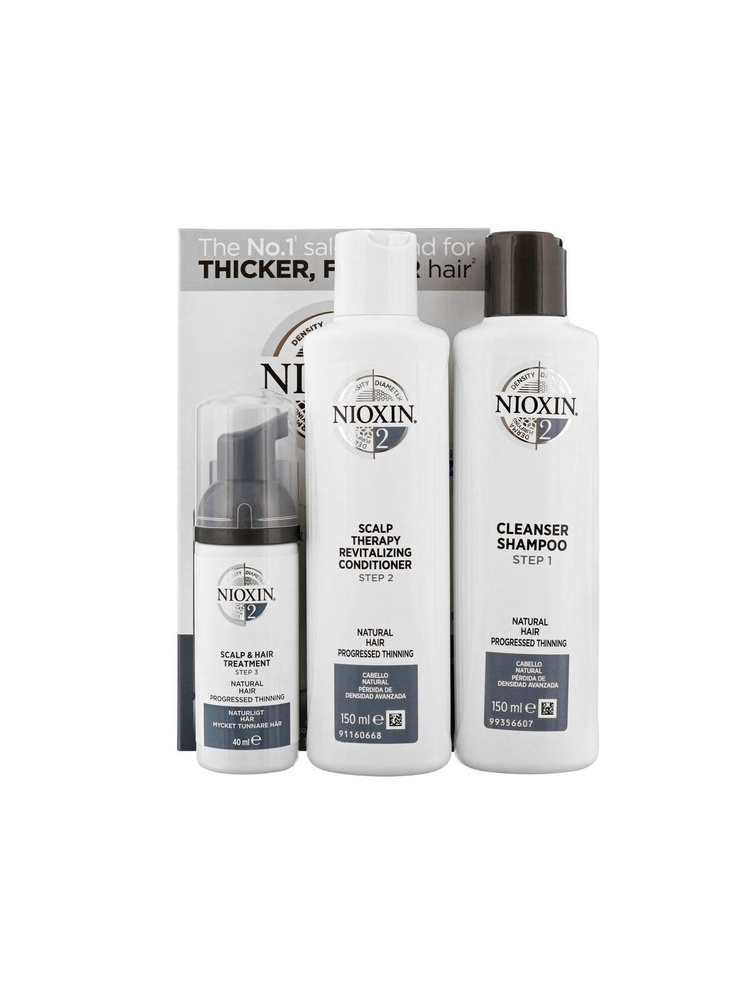 Nioxin System 2 Kit - Набор для натуральных истонченных волос #1