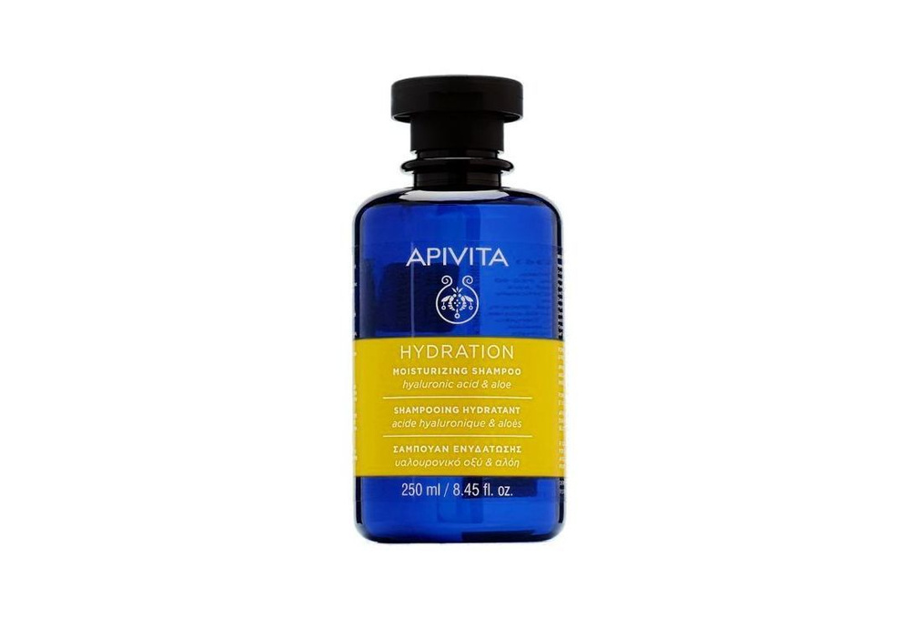 Увлажняющий шампунь для волос APIVITA Hyaluronic acid and aloe, 250 мл #1