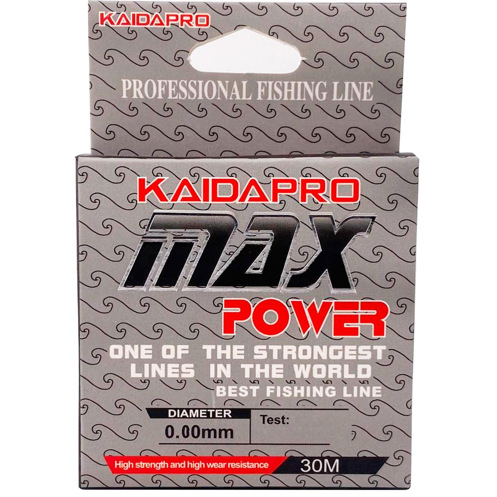 Леска зимняя 30м MAX POWER 0.14 мм 1.70 кг монофильная #1