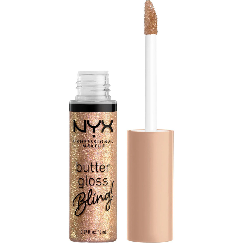 NYX Блеск для губ "butter gloss Bling" (01 Bring the Bling), 8 мл #1