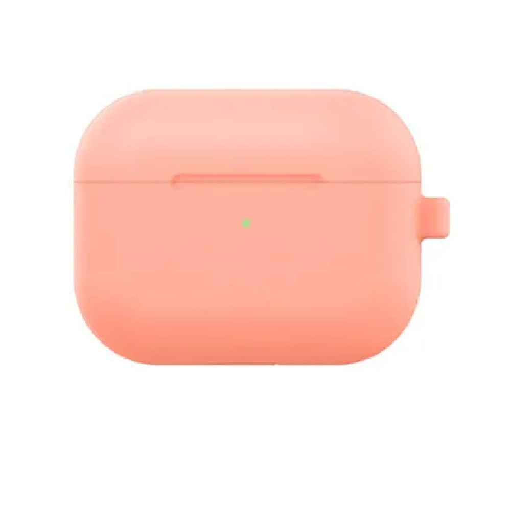 Силиконовый чехол для Apple AirPods 4 Peach #1