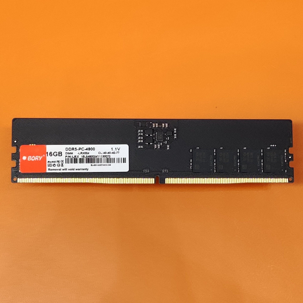 BORY Оперативная память BORY DDR5 16 ГБ 4800МГц 1x16 ГБ (16L548002411130059) #1