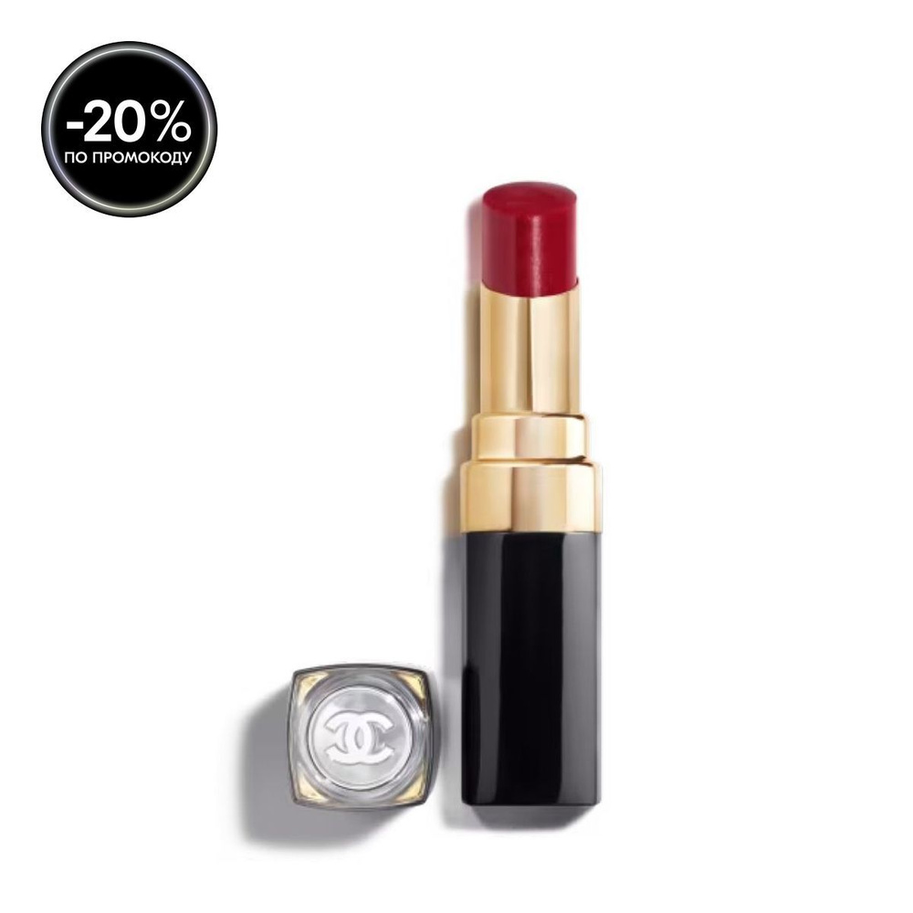 Chanel Увлажняющая помада-блеск для губ Rouge Coco Flash, 92 Amour, 3 г #1