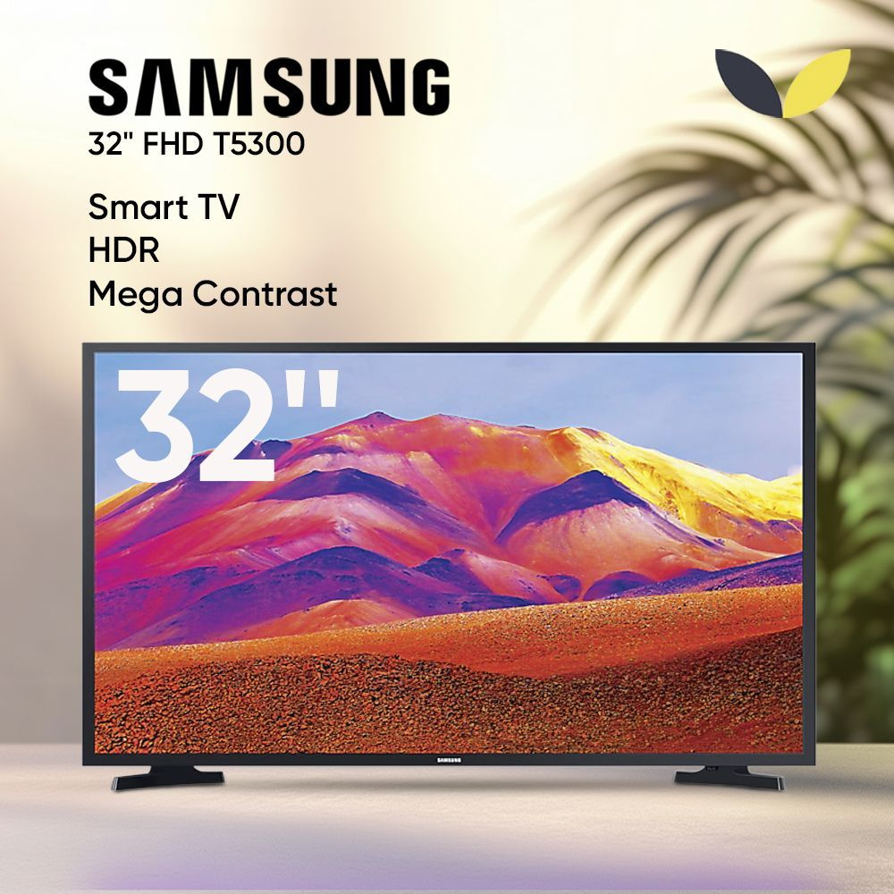 Samsung Телевизор UE32T5300AUXCE Smart TV Edge LED, Wi-Fi, Tizen 32" Full HD, черный #1