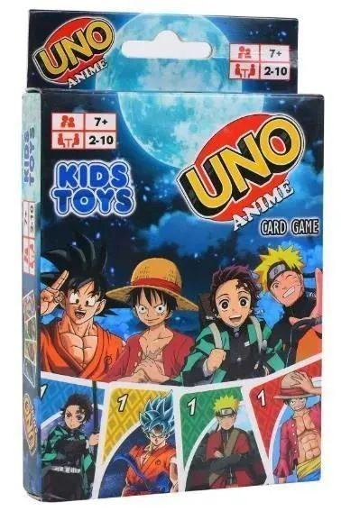 Настольная игра UNO Anime-Naruto/Карточная игра Уно Аниме-Наруто  #1