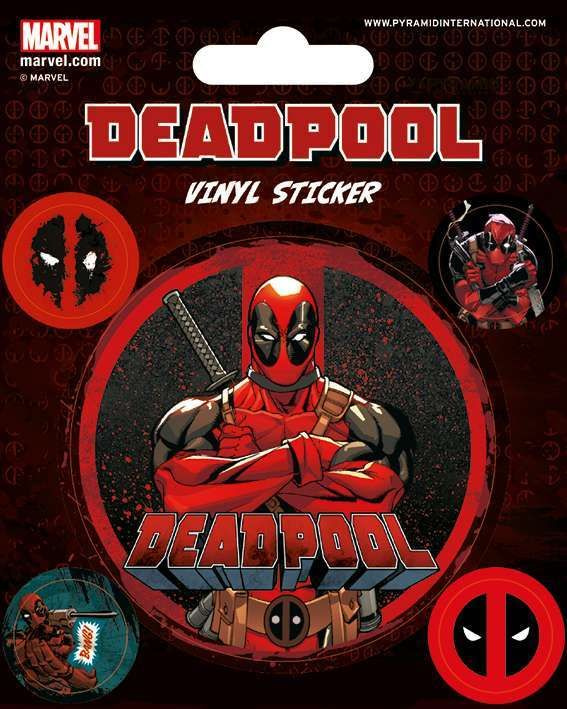 Наклейки Deadpool (Stick This) Vinyl Sticker Pack 5шт PS7285 #1