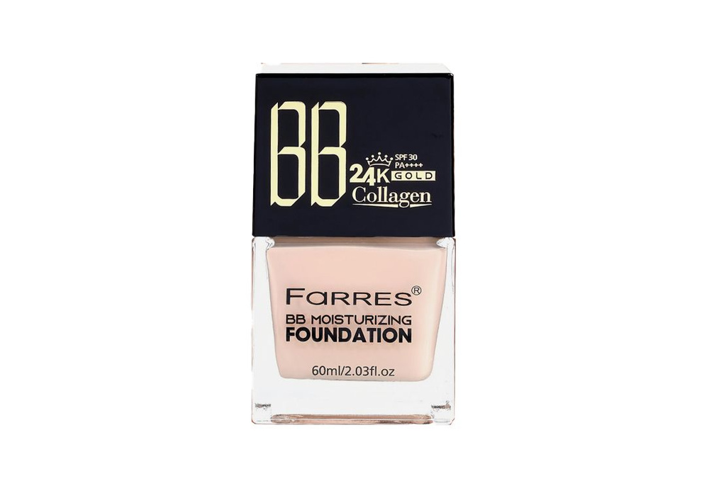 Тональный крем-консилер для лица SPF 30 FARRES Bb 24k gold collagen #1