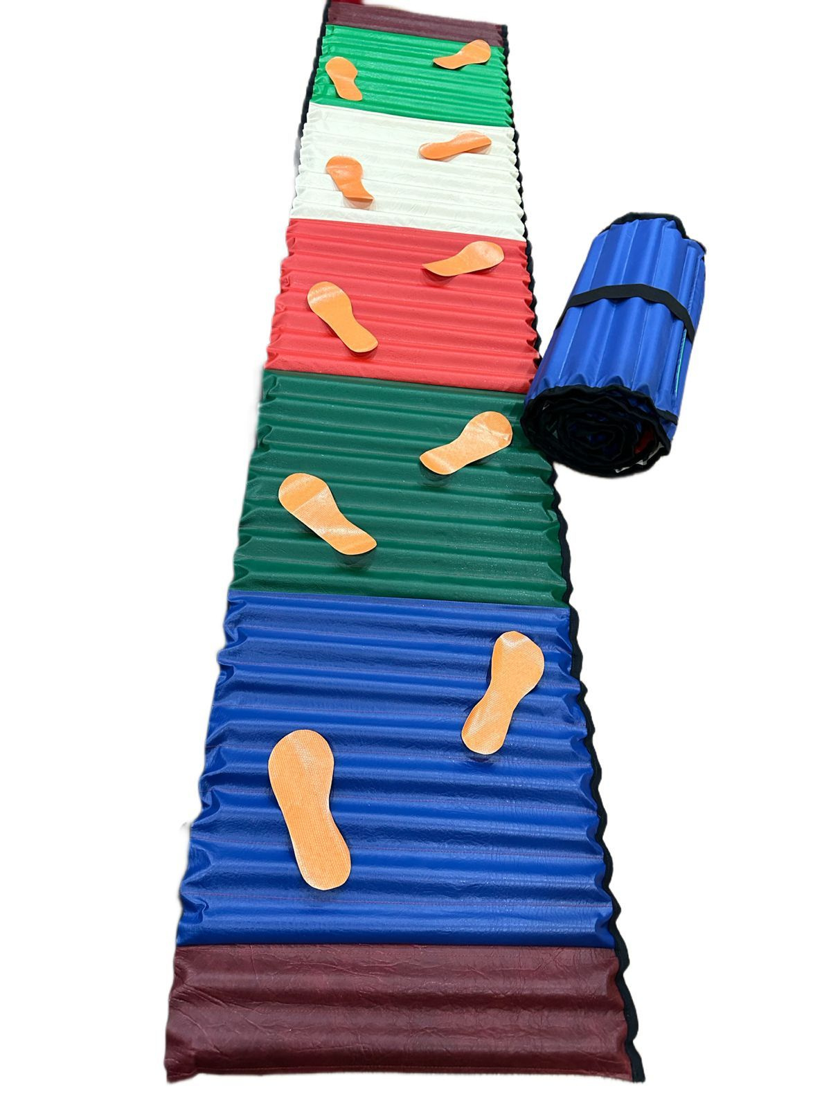 Массажный коврик-дорожка-роллер незаменимый аксессуар для спортивно-оздоровительных занятий с детьми и взрослым населением. 