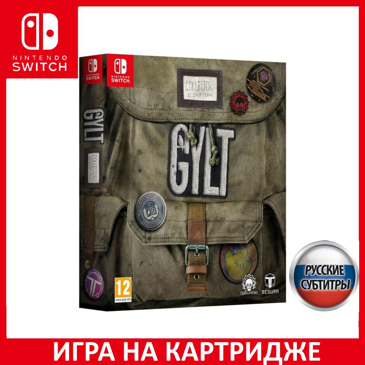 Игра на Картридже Gylt Коллекционное издание (Collectors Edition) Русская Версия (Switch)