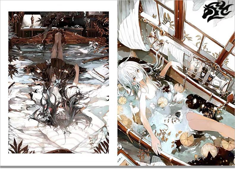 Артбук alexandrite иллюстрации Кюто Наги | Alexandrite Artbook: Illustrations - Ozon image 5