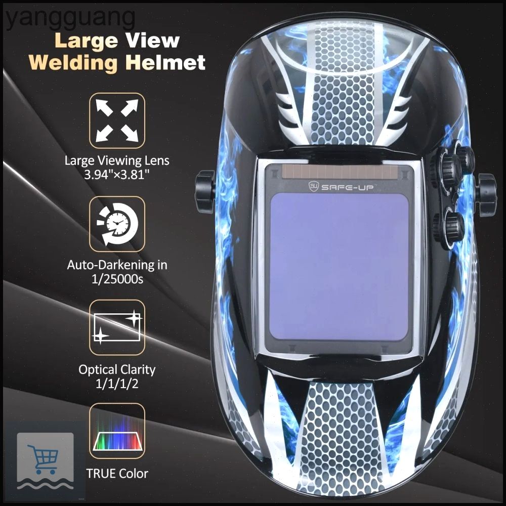 МаскадлясваркиЦвет"Хамелеон"SUSAFE-UP109Черно-синий