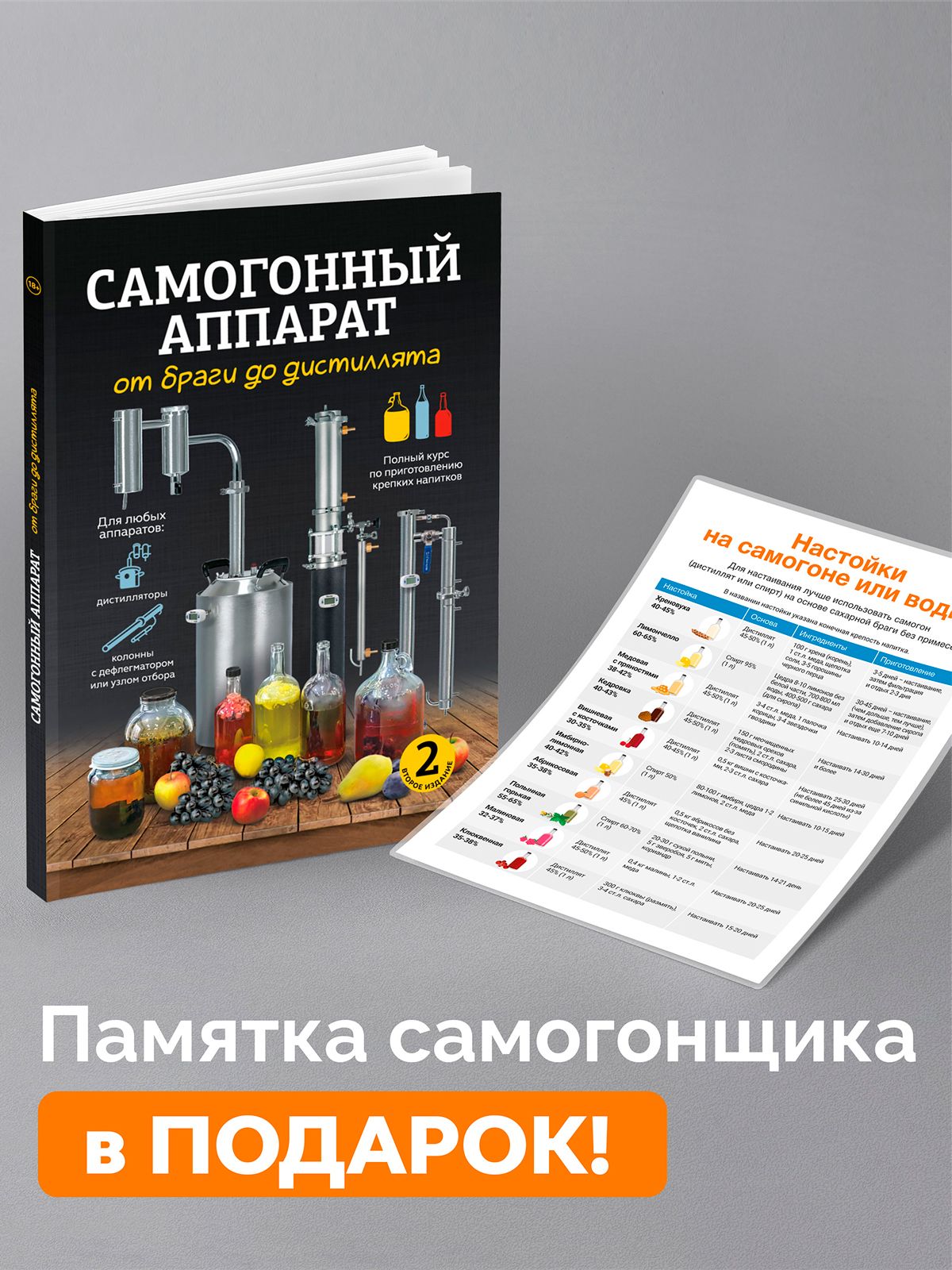 Самогонный аппарат. От браги до дистиллята. Курс по самогоноварению | The Moonshine Still: From Wash to Distillate. A Course in Home Distilling - Ozon image 1