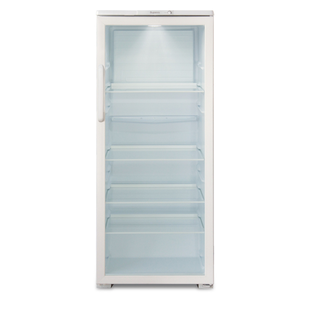 Холодильник барный, витрина холодильная Бирюса 290, объем 290 л, перенавешиваемая дверь, 4 полки, от #1