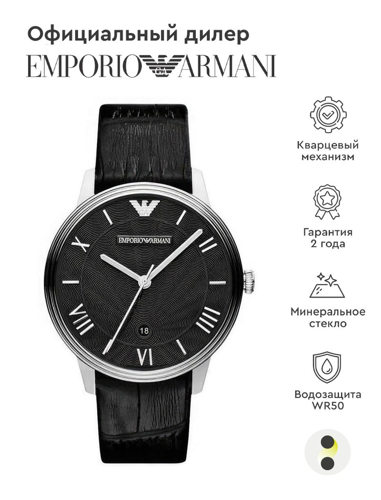 Мужские наручные часы Emporio Armani Classics AR1611 #1
