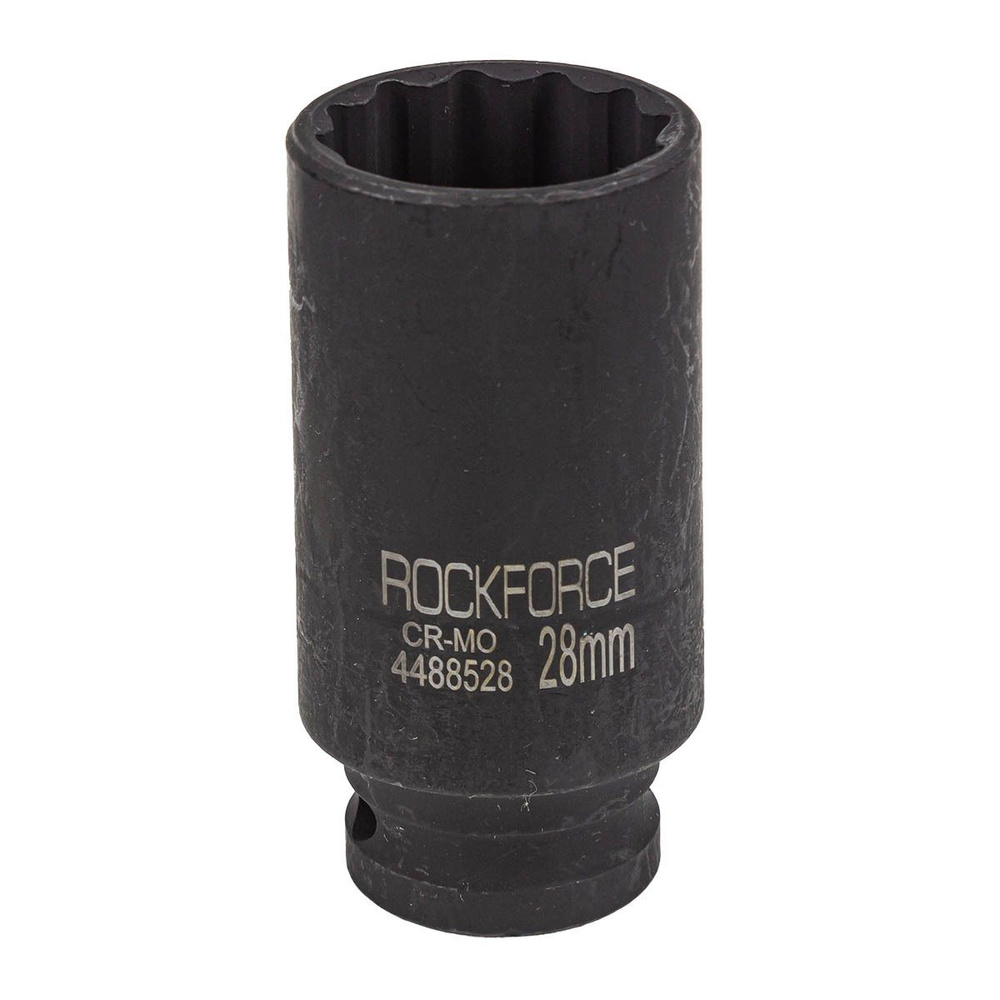 Головка ударная глубокая 28мм (12гр.), 1/2'' Rock FORCE RF-4488528 #1