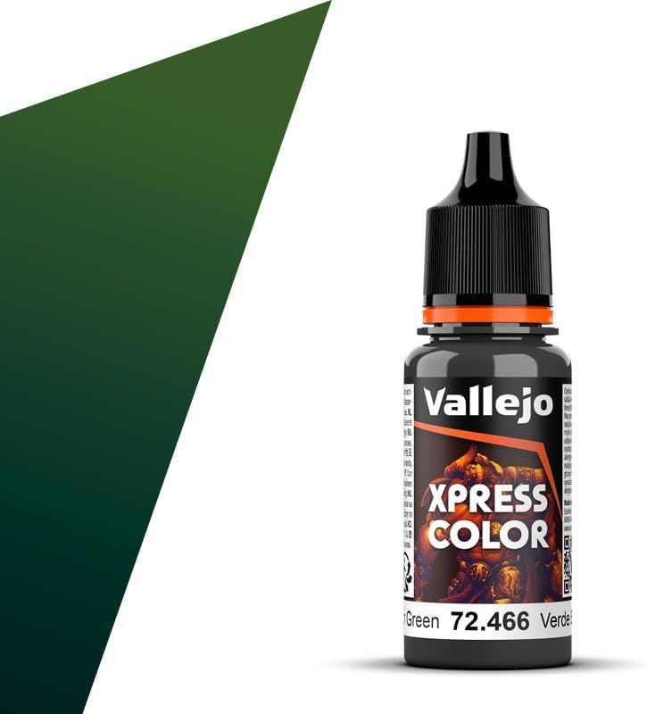 72466 Краска Vallejo Xpress Armor Green (Броня зеленая) #1