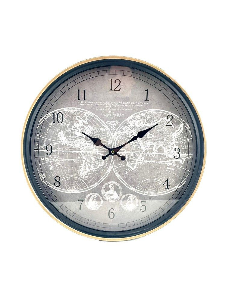 Часы настенные Casaentera CE08-57187A серый d400х75 #1