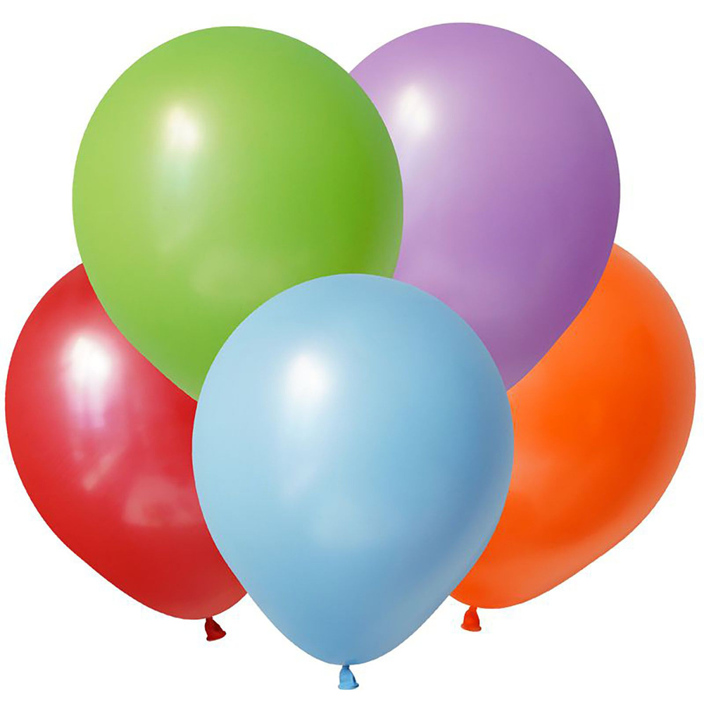 Воздушные шары 100 шт. / Ассорти, Пастель / 12,5 см #1
